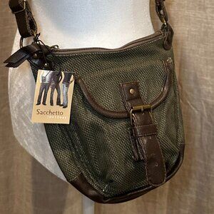 Sacchetto “Angler” Crossbody Olive Green Purse by TOKYOBay